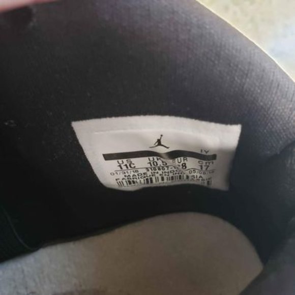 Nike Air Jordan Kids 310807-160 Size 11 C - Picture 11 of 11
